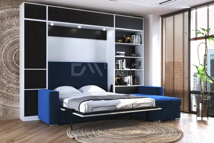 Шкаф-кровать трансформер "Big Family Balance"